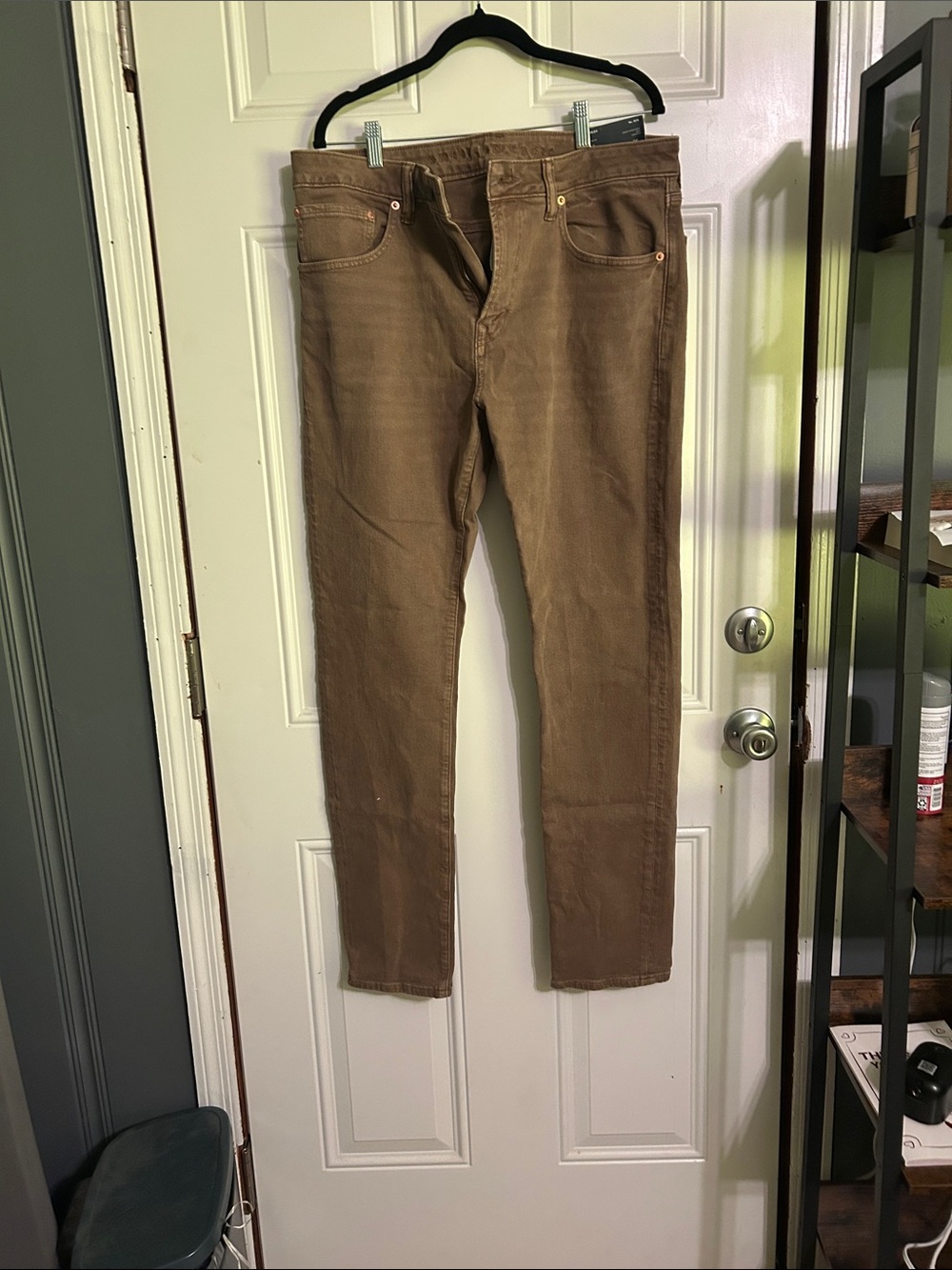 American Eagle Outfitters Men’s Brown Skinny Jeans